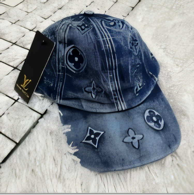 Boné Masculino Jeans Azul